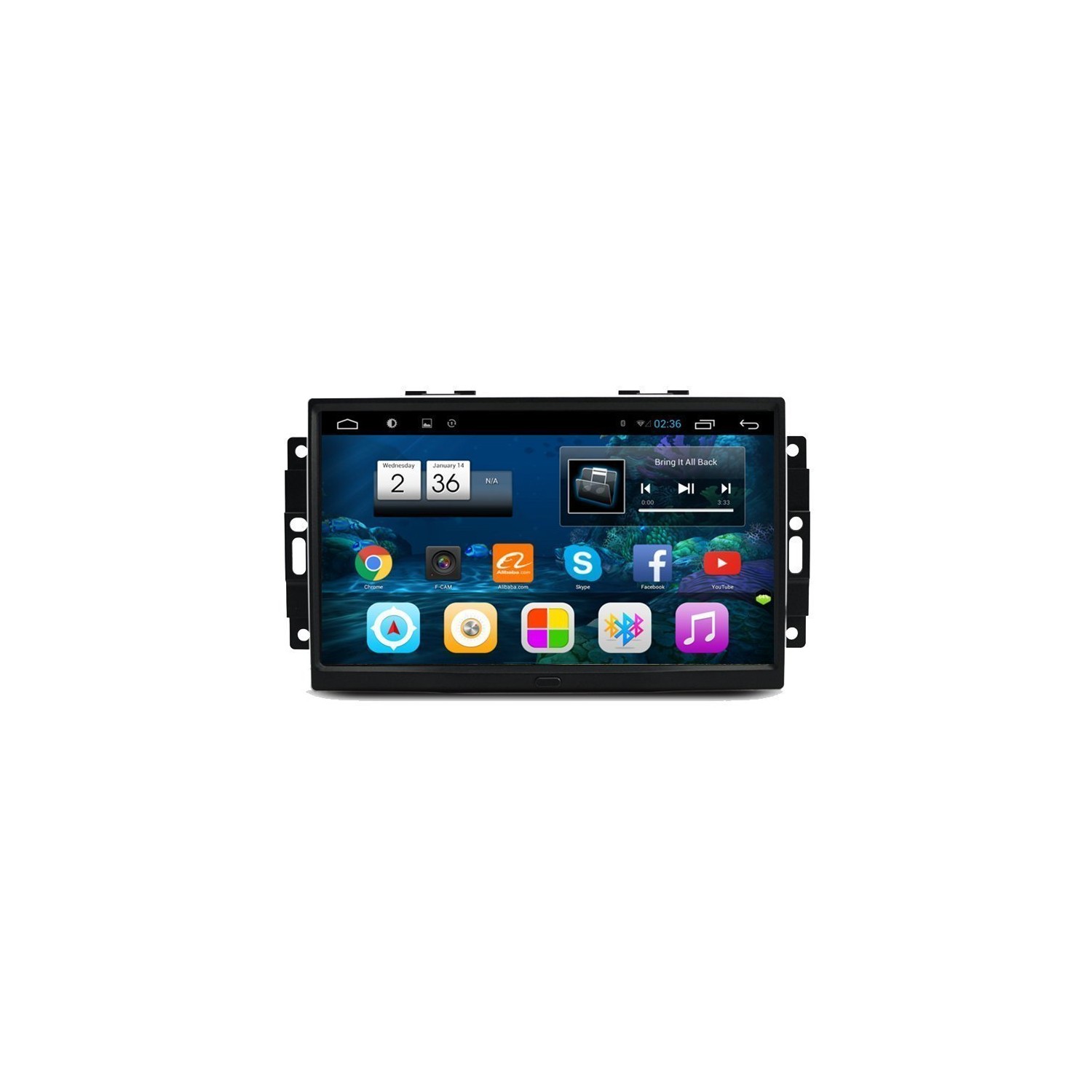 Radio monitor 9" GPS HD Chrysler 300C ANDROID PURO REF: TR2591