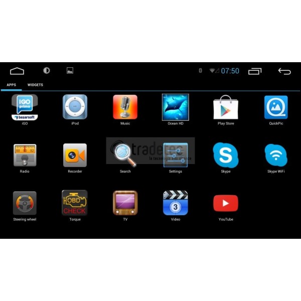 Interface GPS EVOQUE