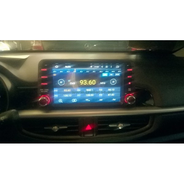 Radio DVD GPS 4G LTE Kia Picanto 2017 Android REF: TR2604