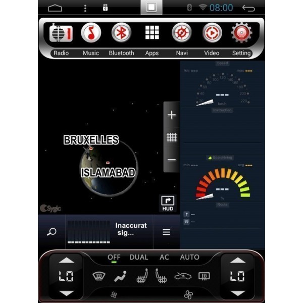 GPS ANDROID TESLA STYLE VOLKSWAGEN TIGUAN