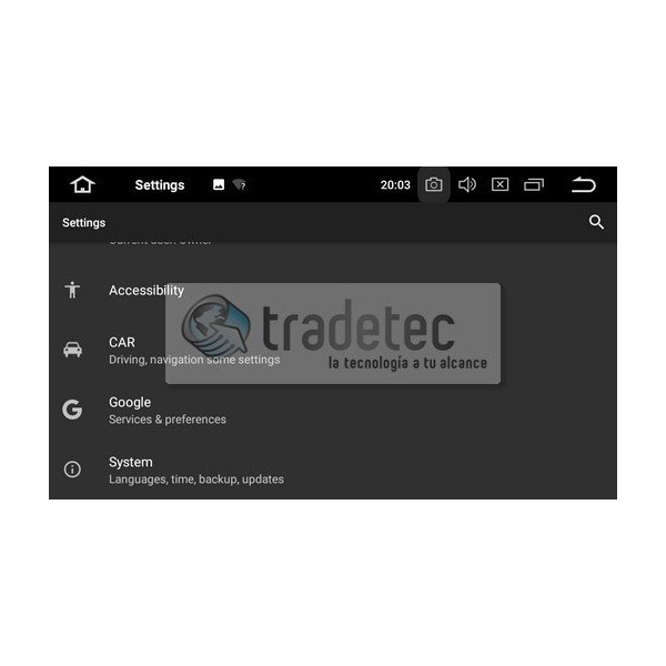 GPS Android 4GB RAM audi TT