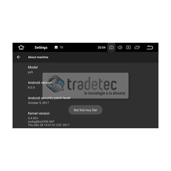 GPS Android 9,0 OCTA CORE 4GB RAM FORD REF:TR2697 | Tradetec