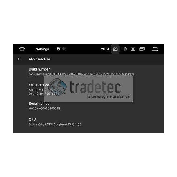 GPS Android 9,0 OCTA CORE FORD REF:TR2697 | Tradetec