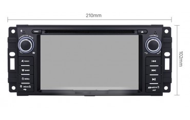 GPS Android 9,0 OCTA CORE 4GB RAM Dodge, Chrysler, Jeep 