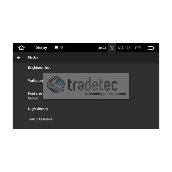 GPS Android 9,0 OCTA CORE 4GB RAM Dacia / Renault Captur TR2709