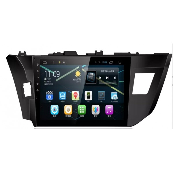 Toyota Corolla con GPS Android