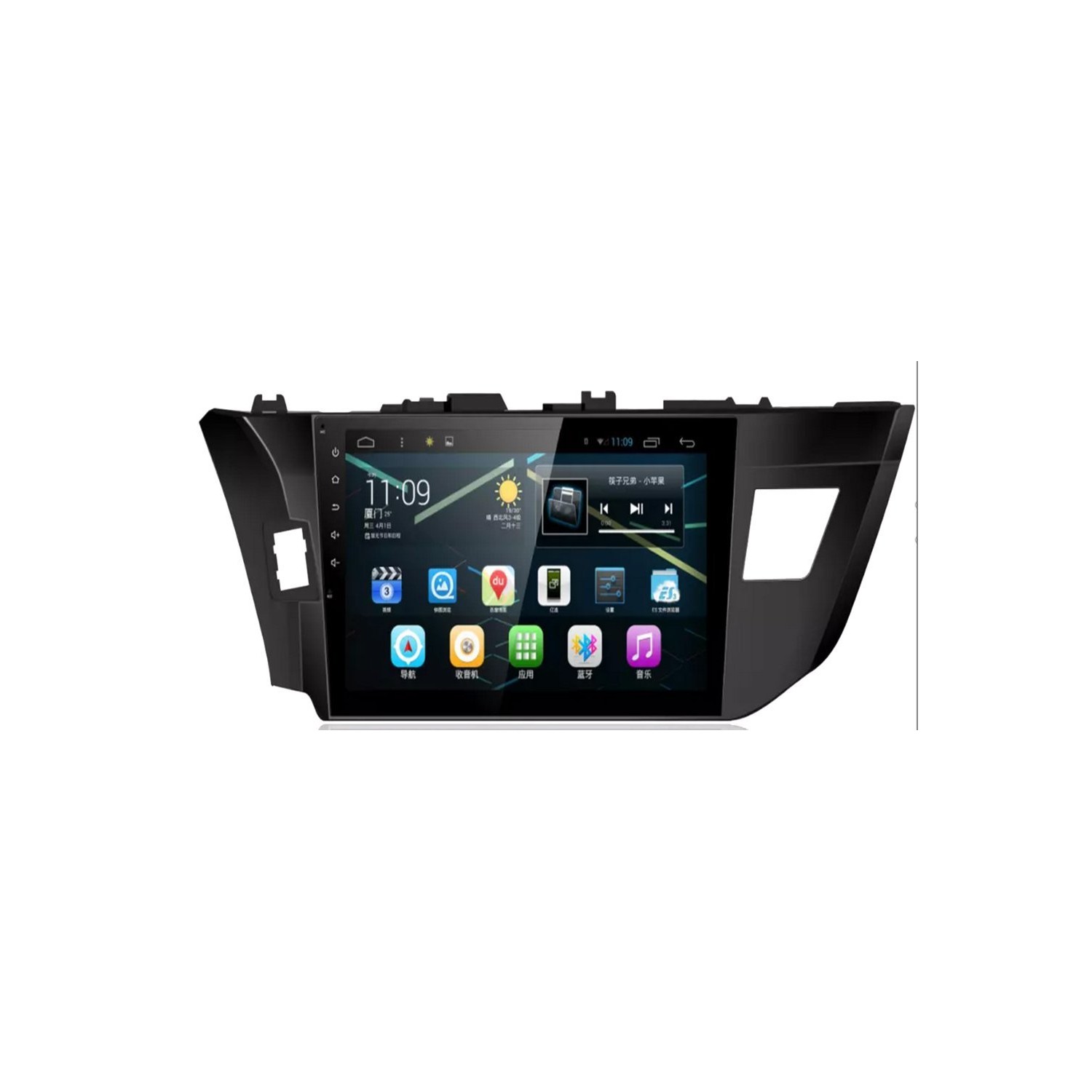 Toyota Corolla con GPS Android