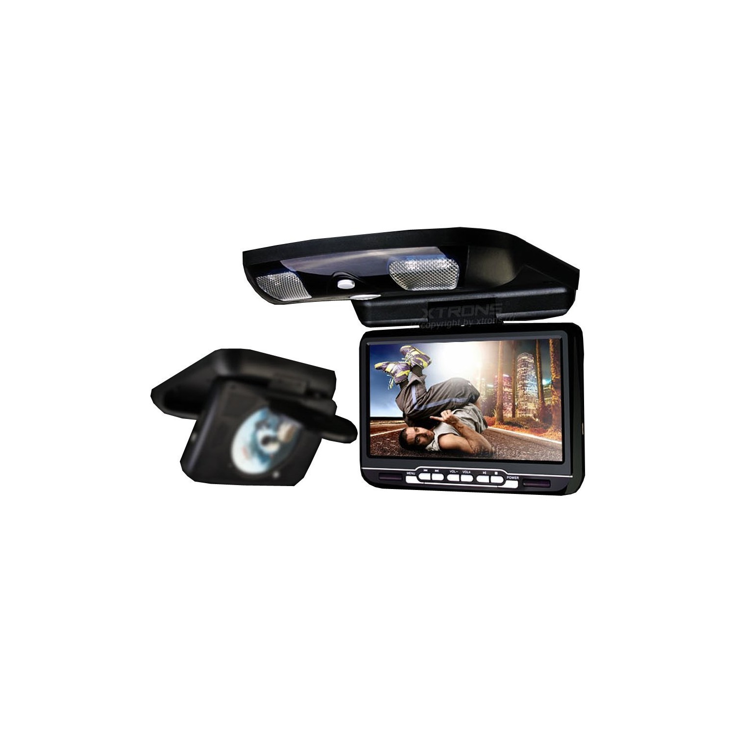 lcd car screen rof monitor