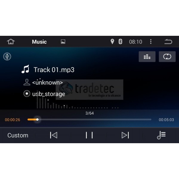 Toyota Land Cruiser Android