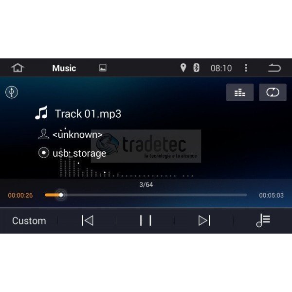 Radio DVD GPS QUAD CORE Hyundai Tucson TR2763