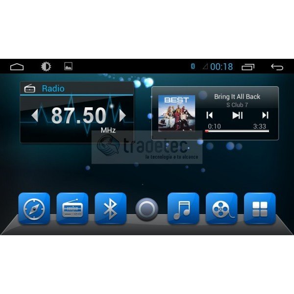  Radio DVD GPS HD Ford Ecosport 4G LTE ANDROID REF: TR1856 | Tradetec