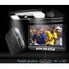 lcd car roof monitor 9 inch games