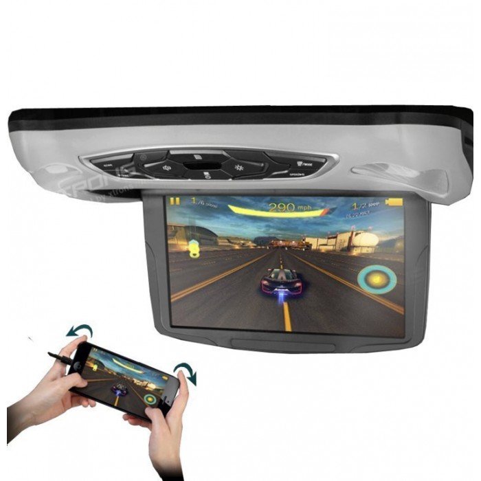 lcd car roof monitor DVD