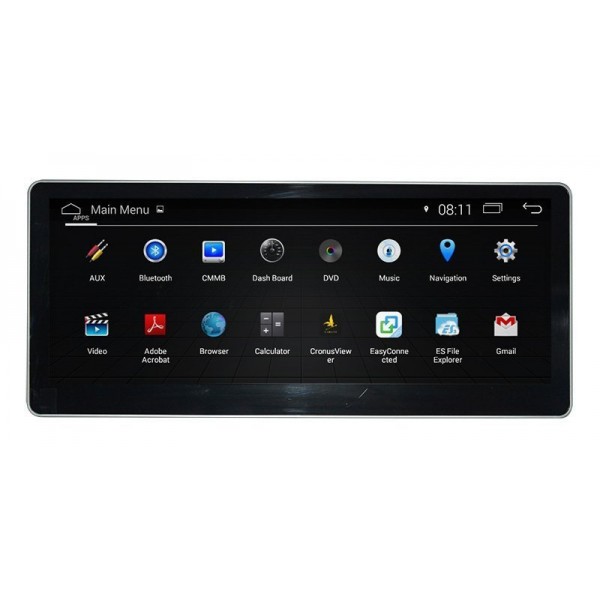 monitor 10,25" GPS HD Audi A4 B9 ANDROID TR2843 gps Audi A4 B9 A5