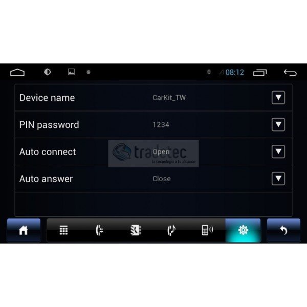 Peugeot 307 android