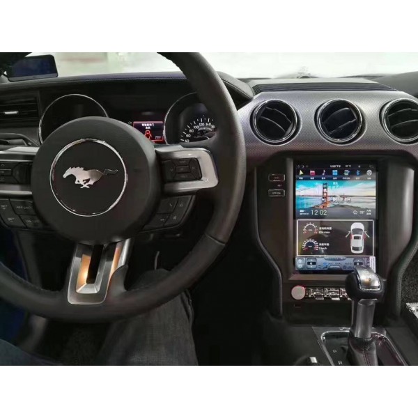 ANDROID TESLA STYLE Ford Mustang