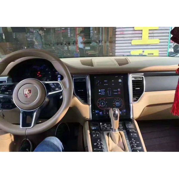 Radio GPS ANDROID TESLA STYLE Porsche Macan