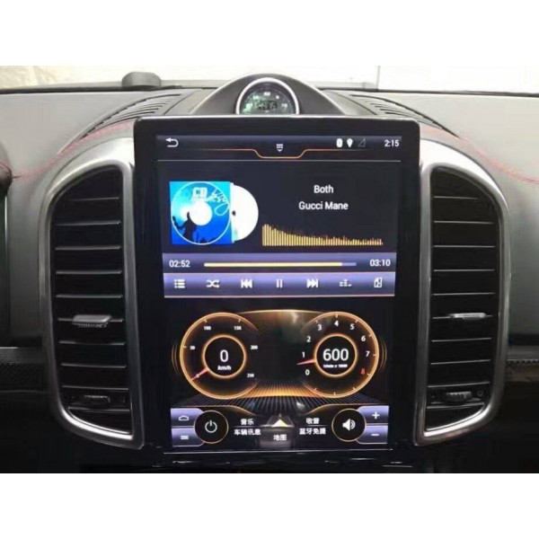 Radio GPS ANDROID TESLA STYLE Porsche Cayenne