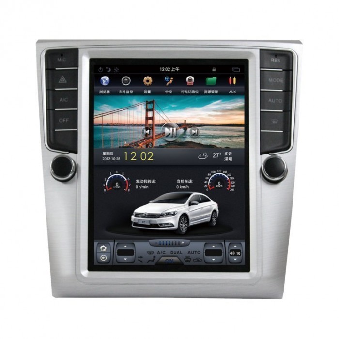 ANDROID TESLA STYLE Volkswagen Passat CC / B7