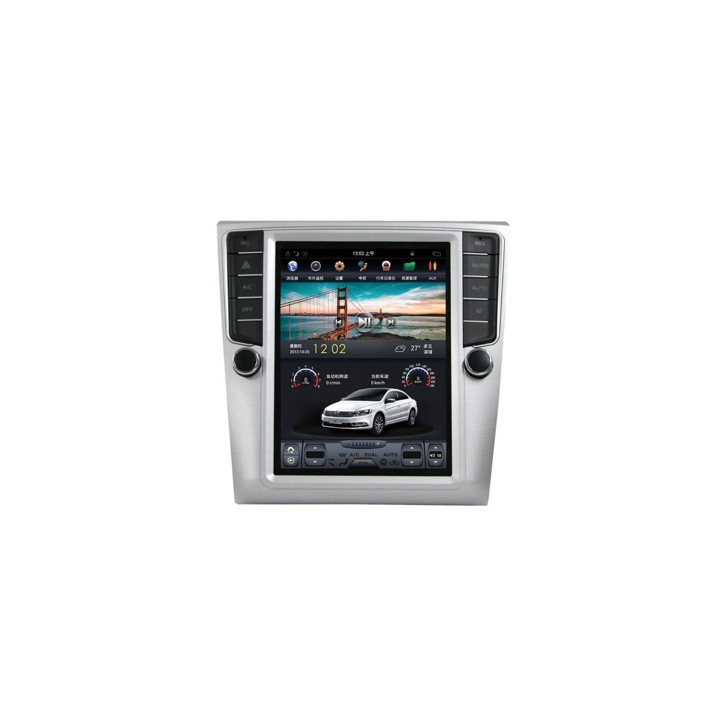 ANDROID TESLA STYLE Volkswagen Passat CC / B7