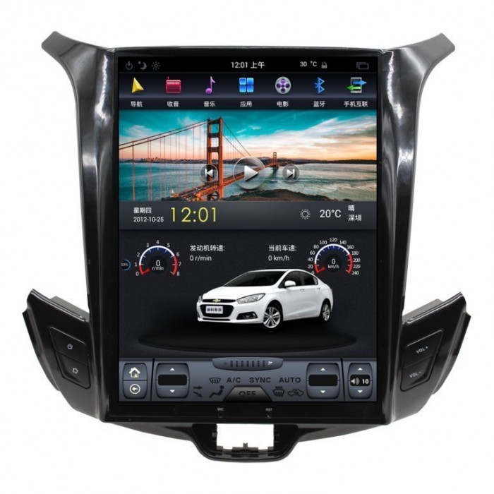 ANDROID TESLA STYLE Chevrolet Cruze