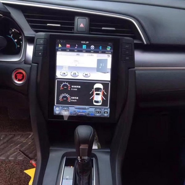 ANDROID TESLA STYLE Honda Civic
