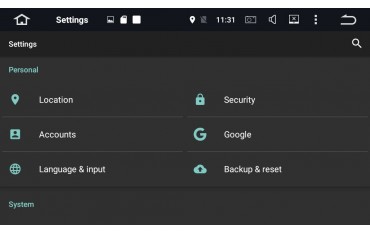 Subaru Forester 2015 ANDROID