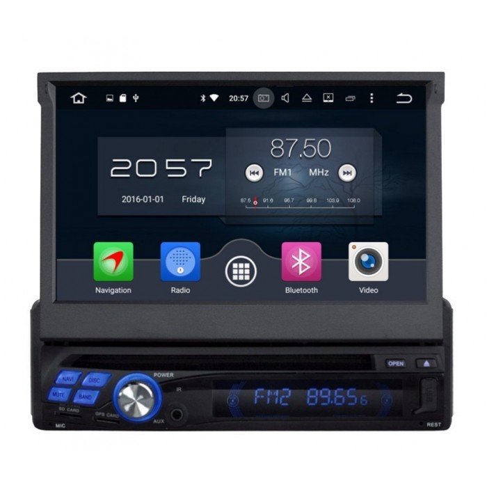 Comprar Radio Coche Universal 1 DIN Android 2+32Gb, Procesador 8
