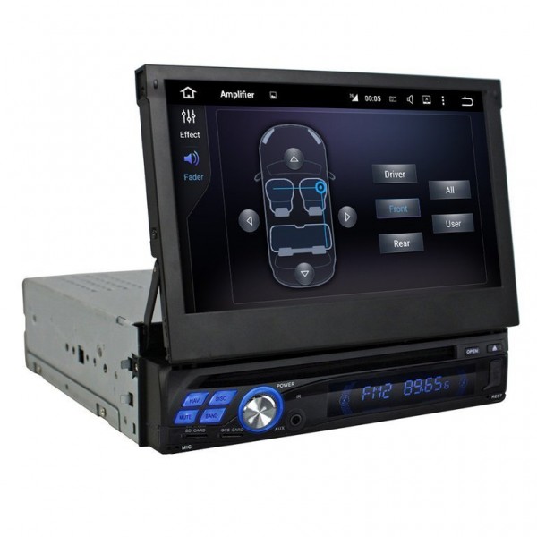 GPS Radio DVD 1 DIN Android 8,0 