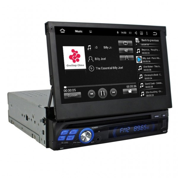 GPS Radio DVD 1 DIN Android 8,0 