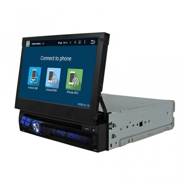 GPS Radio DVD 1 DIN Android 8,0 