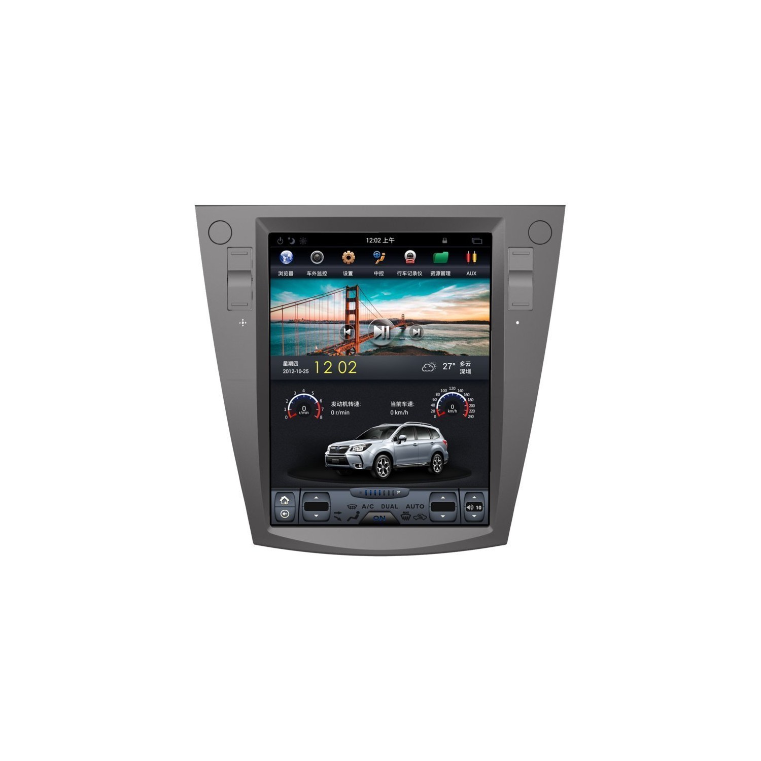 gps tesla Subaru Forester & Subaru XV