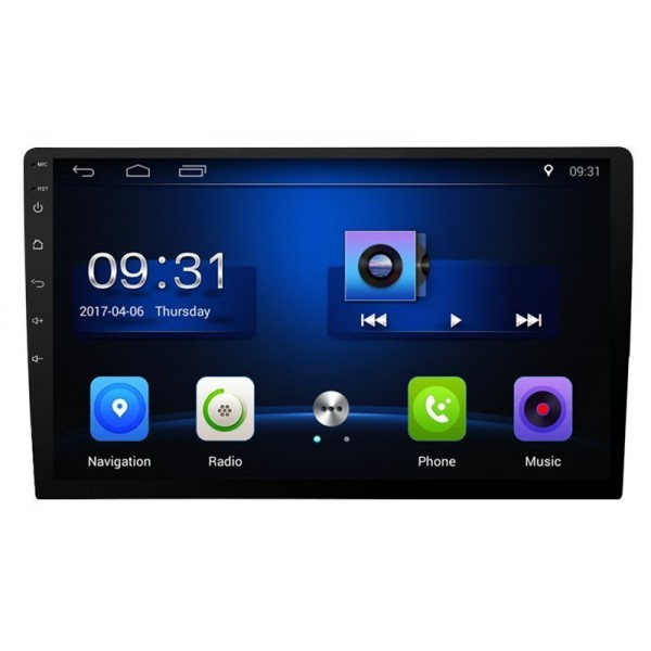 Radio GPS 10,1 pulgadas Android 1 DIN