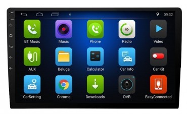 Radio GPS 10,1 pulgadas Android 1 DIN