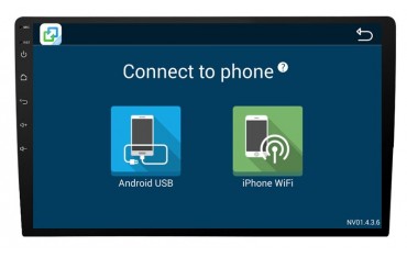 Radio GPS 10,1 pulgadas Android 1 DIN