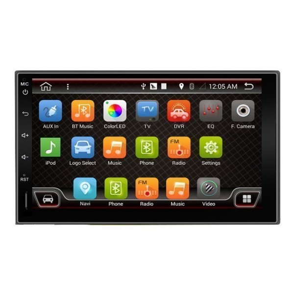  Radio GPS Android 8,1 multi táctil 2 DIN REF:TR2988