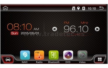  Radio GPS Android 8,1 multi táctil 2 DIN REF:TR2988