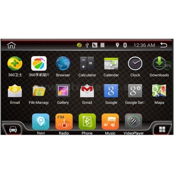  Radio GPS Android 8,1 multi táctil 2 DIN REF:TR2988