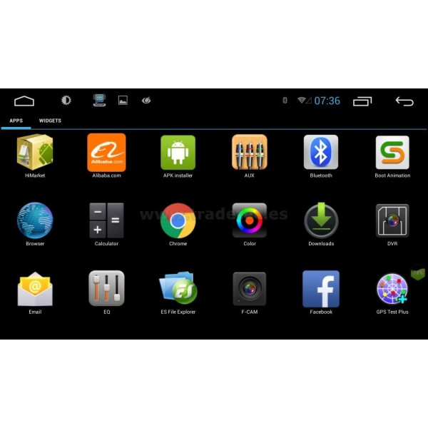  Radio GPS Android 8,1 multi táctil 2 DIN REF:TR2988