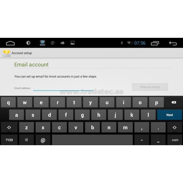  Radio GPS Android 8,1 multi táctil 2 DIN REF:TR2988