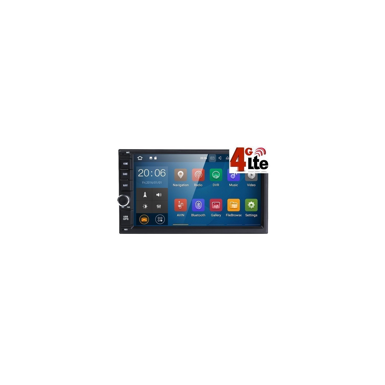 autorradio android 2 din 4g lte pantalla coche 2 din