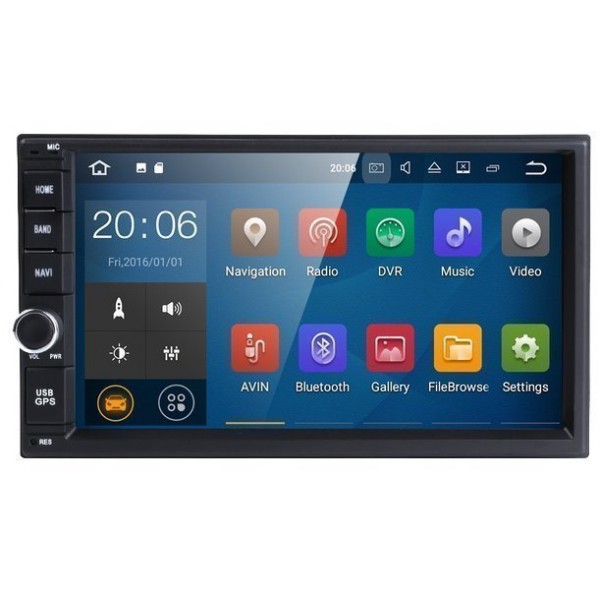 multimedia 2 din unit android 4G lte 