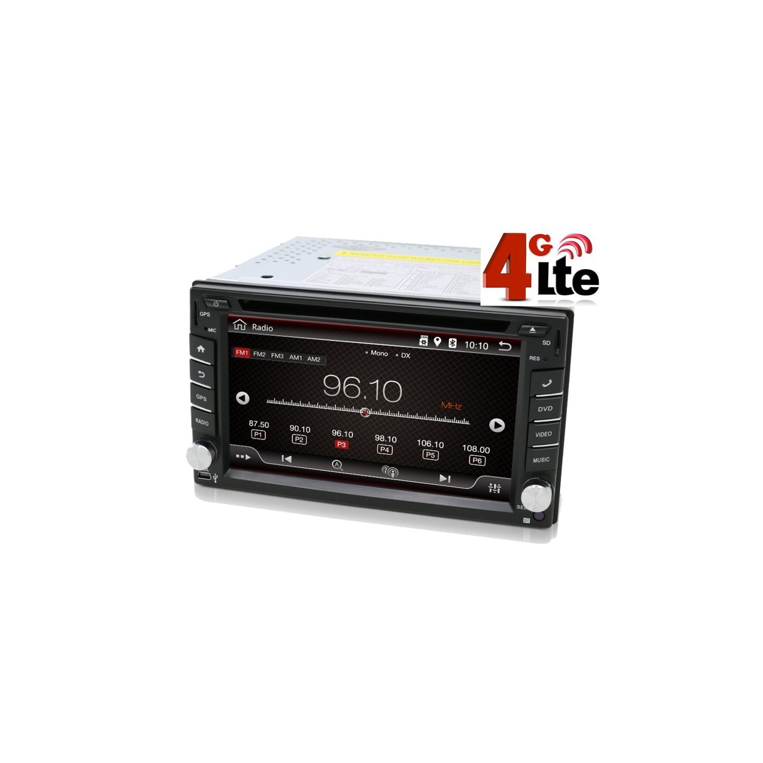 Radio 2 din DVD GPS Android 8,1 4G