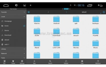 Radio 2 din DVD GPS Android 8,1 4G