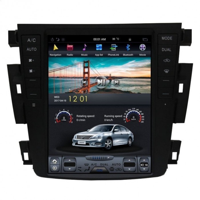 TESLA STYLE Nissan Teana gps android