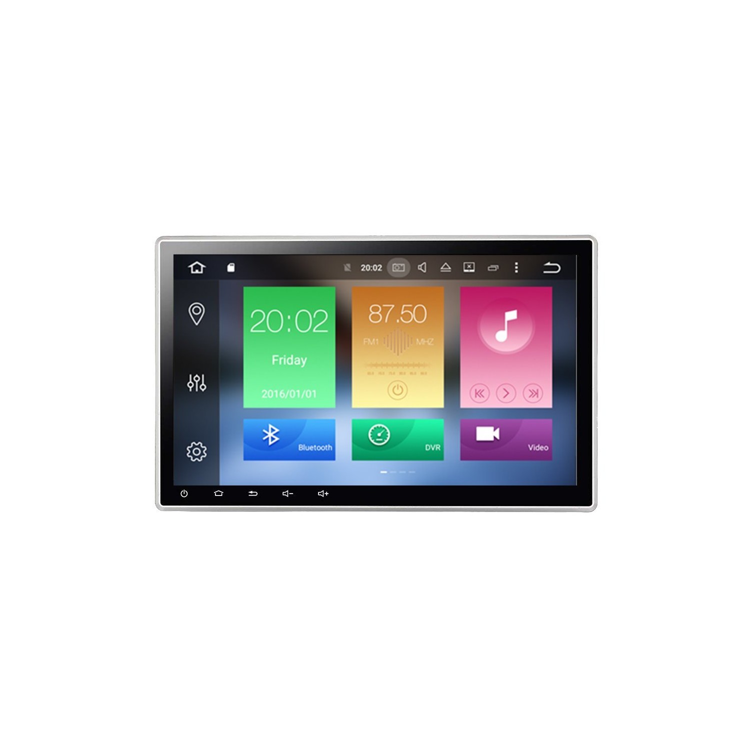 Radio GPS 1 din 10,1 pulgadas OCTA CORE Android