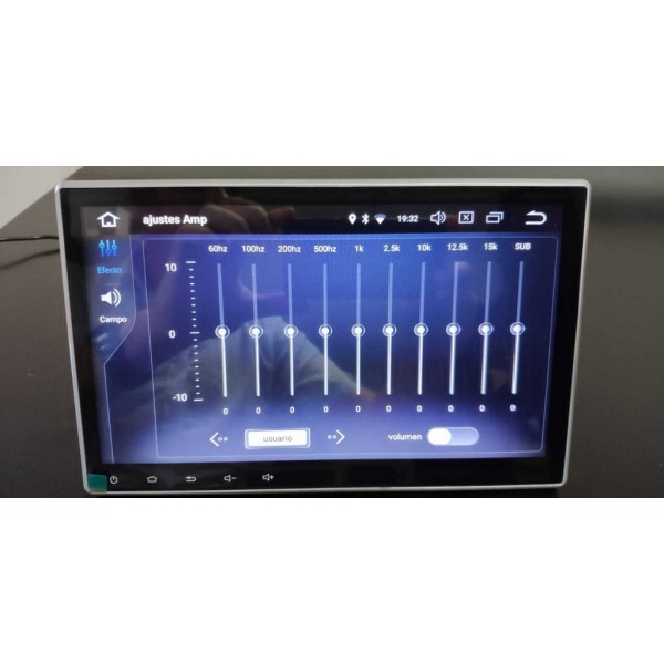 Radio GPS 1 din 10,1 pulgadas OCTA CORE Android