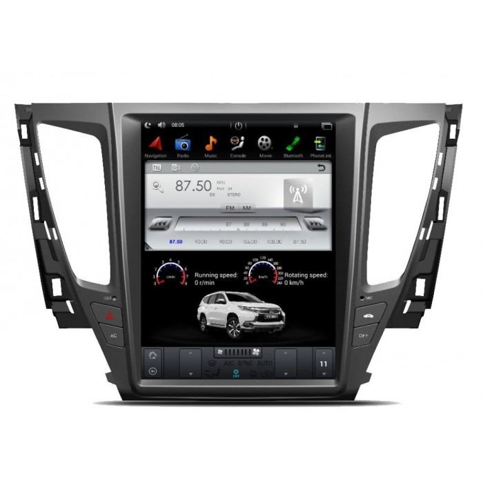 GPS ANDROID TESLA STYLE Mitsubishi Montero / Pajero