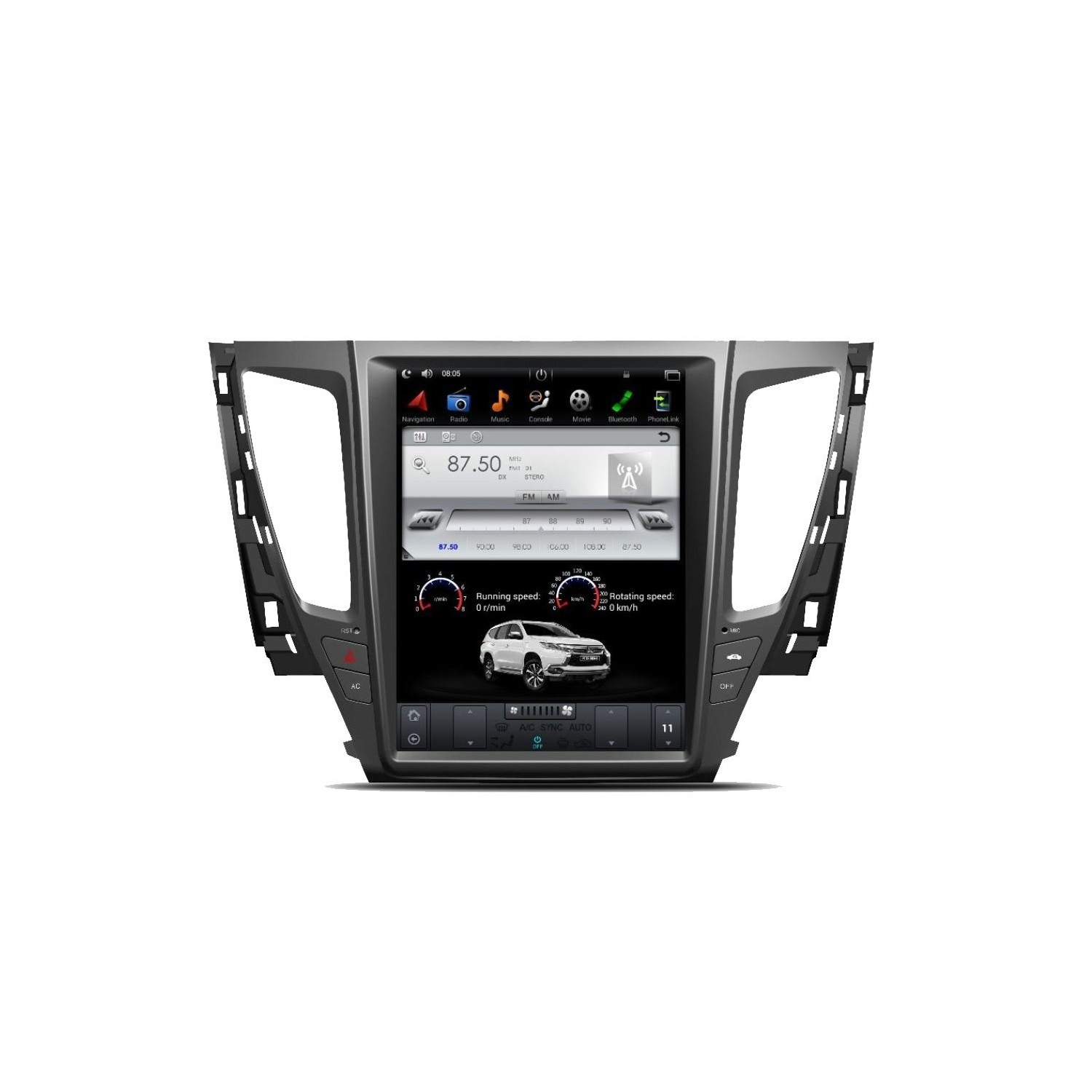 GPS ANDROID TESLA Mitsubishi Montero / Pajero