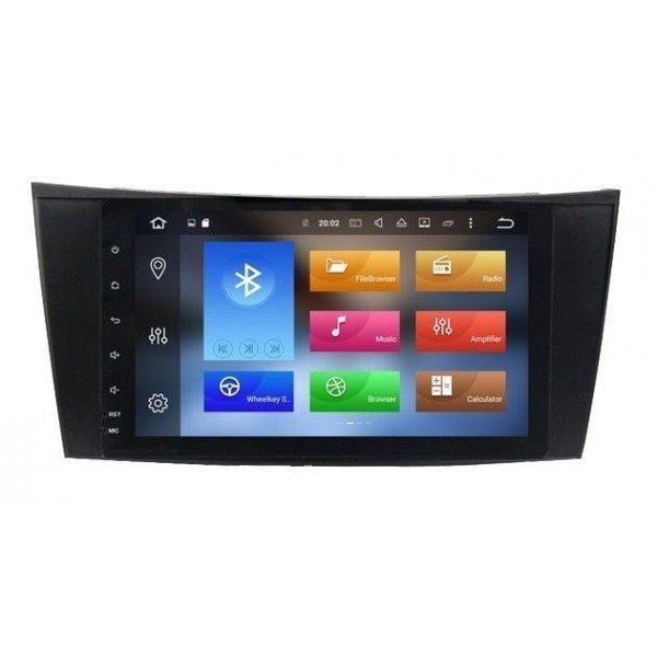 GPS Android 9,0 4GB Mercedes E W211